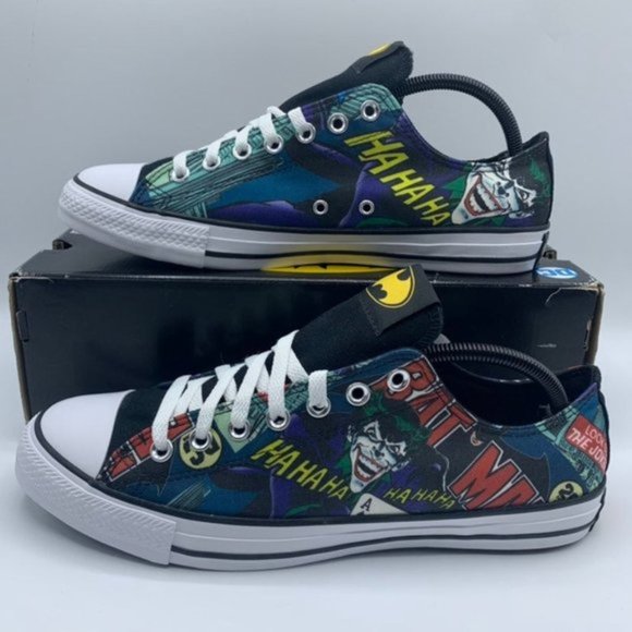 batman converse low top